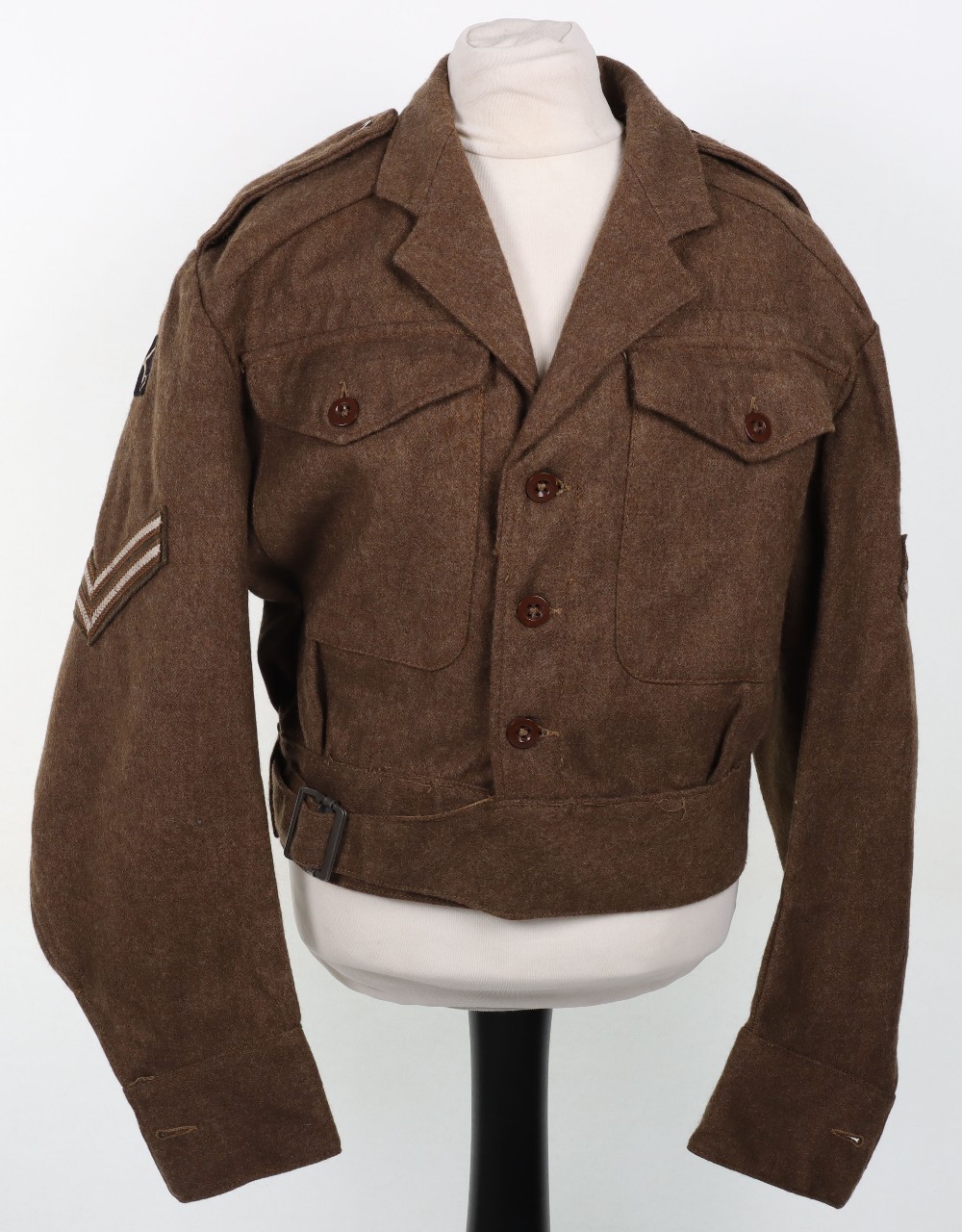 WW2 Battle Dress Blouse 14th / 20th Hussars Serving with 2nd Infantry Division - Bild 15 aus 15