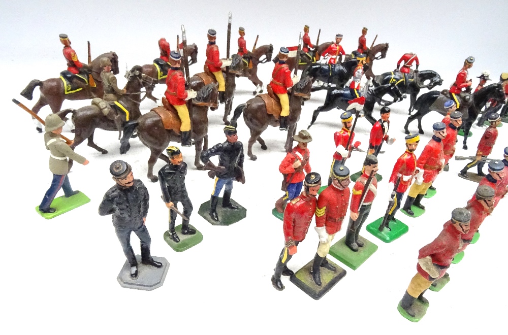 New Toy Soldiers Royal Canadian Mounted Police in fur caps and pillbox caps - Image 3 of 3