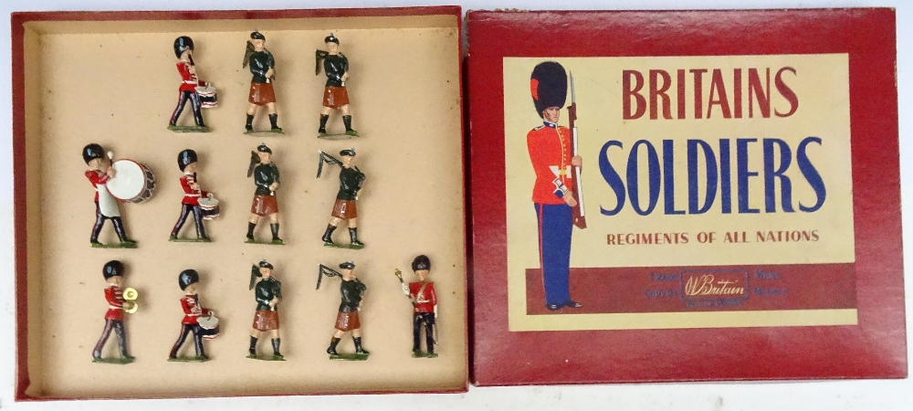 Britains set 2096, Pipes and Drums of the Irish Guards