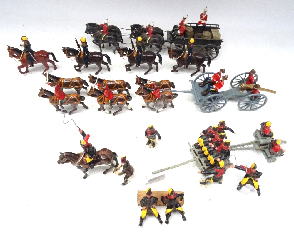 Royal Canadian Mounted Police Artillery and Supply train