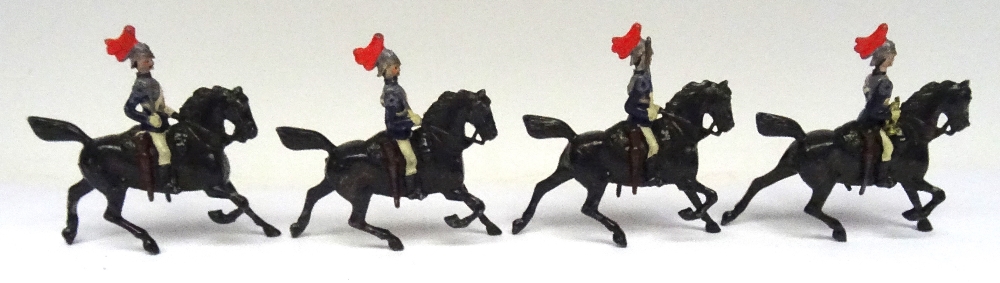 Britains from RARE small size set 58, Royal Horse Guards - Image 2 of 4