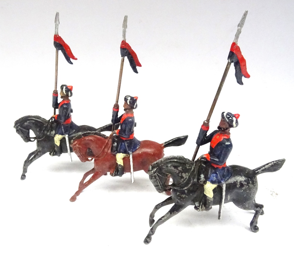 Britains set 100, 21st Lancers in full dress - Image 3 of 5