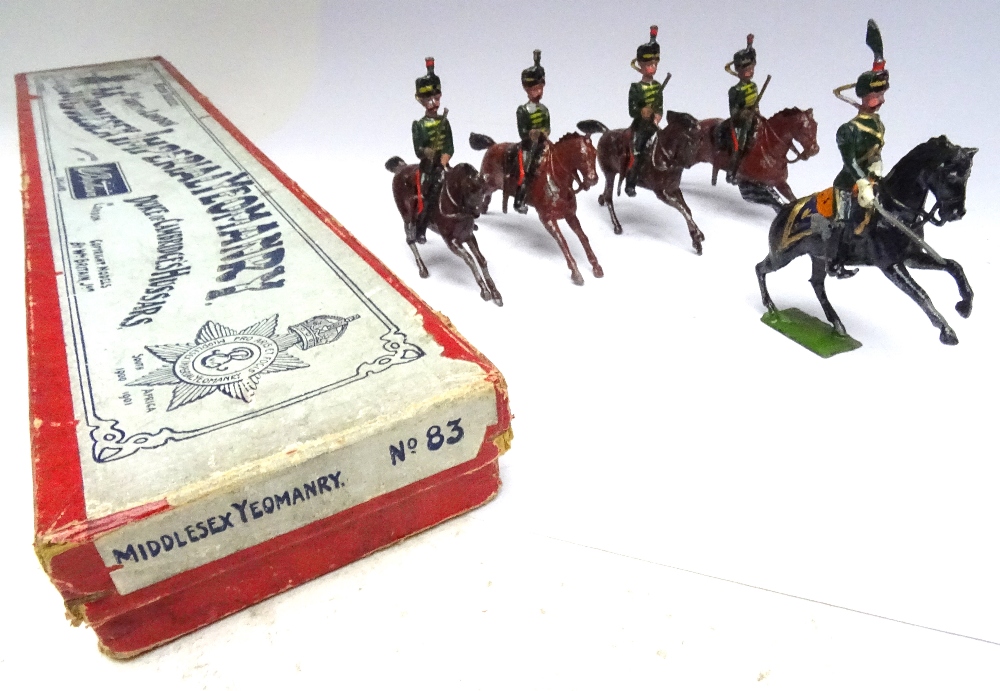 Britains set 83, Middlesex Yeomanry - Image 2 of 4