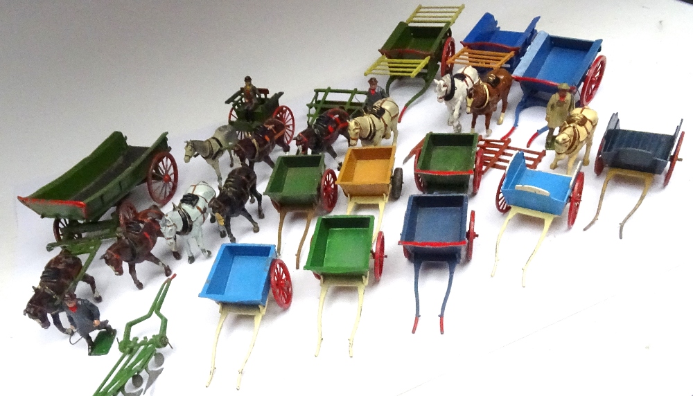 Britains Farm Wagon and Carts - Image 3 of 4