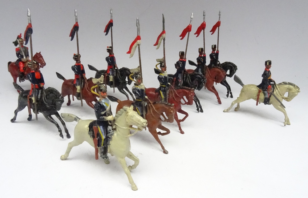 Britains set 100, 21st Lancers in full dress - Image 2 of 5