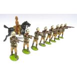 Britains set 119, Gloucestershire Regiment firing