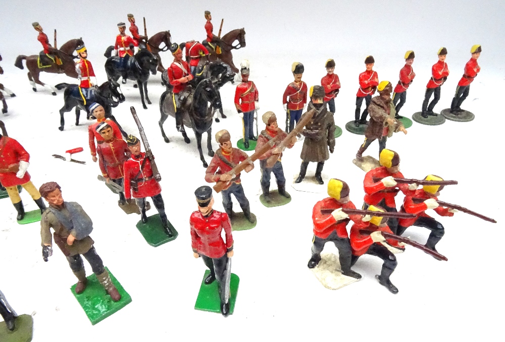 New Toy Soldiers Royal Canadian Mounted Police in fur caps and pillbox caps - Image 2 of 3