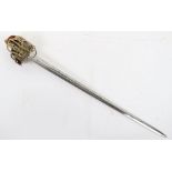 Scottish Basket Hilt Broad Sword