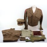 Royal Army Ordnance Corps Officers Battle Dress Uniform Grouping