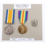 WW1 Machine Gun Corps 1918 Casualty Medal Group