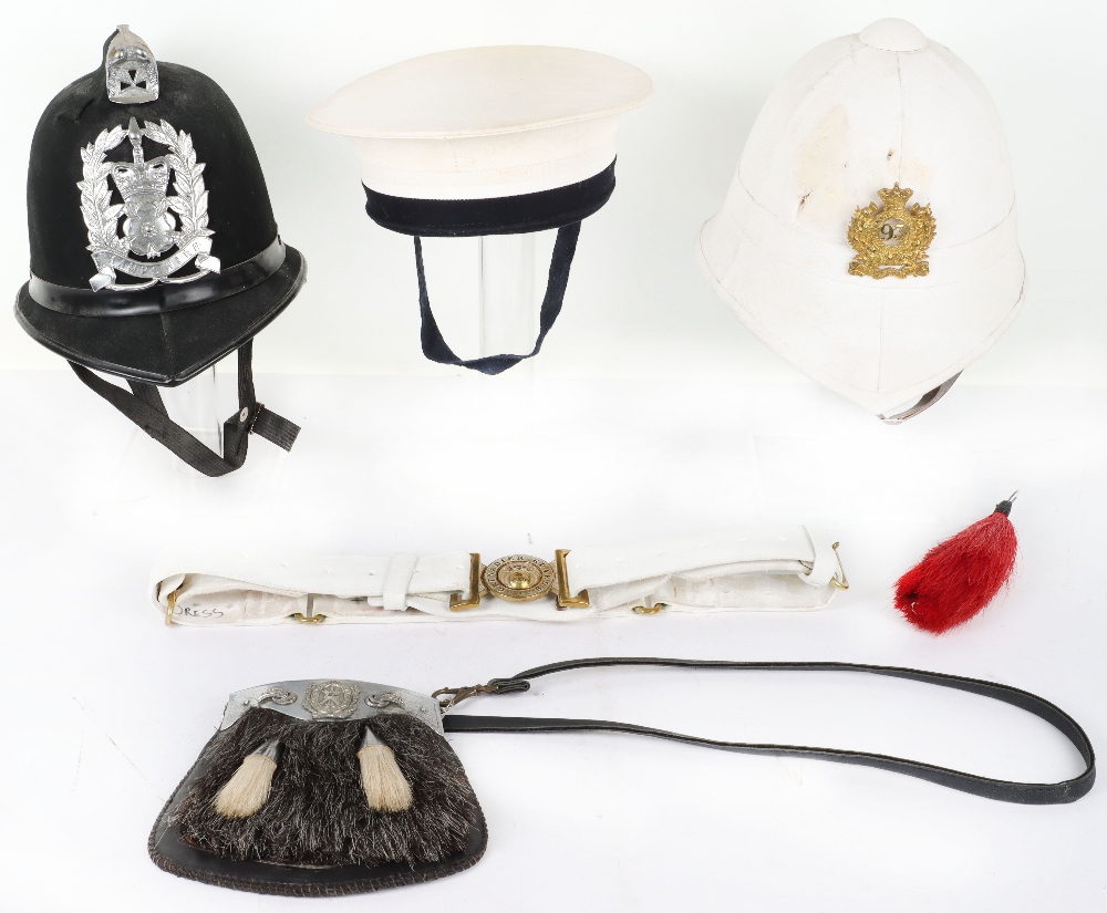 Obsolete Pattern Hampshire Constabulary Helmet