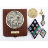 French Foreign Legion Plaque and Badges