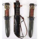 2x US M8 A1 Knife Bayonets