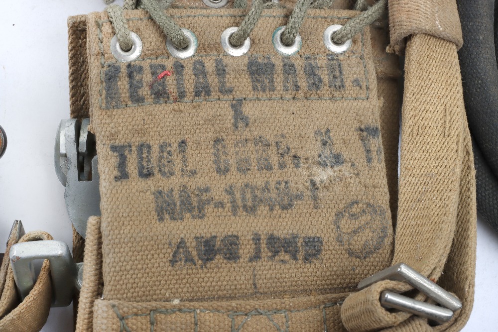 Assortment of WW2 US & British parachute harnesses and straps - Image 4 of 6
