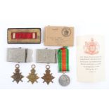 3x British 1914-15 Star Medals