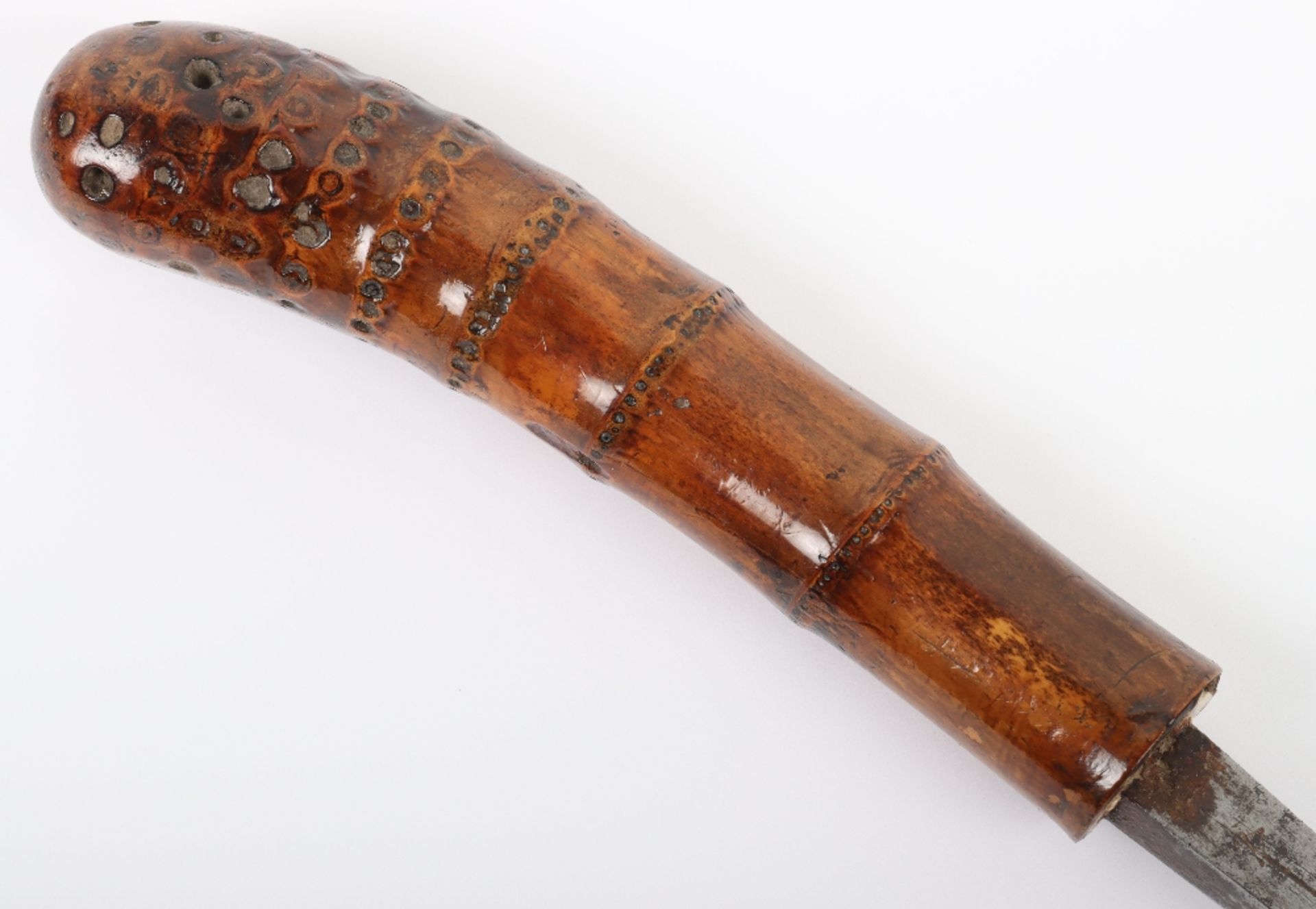 A 19th century bamboo sword stick - Image 5 of 10