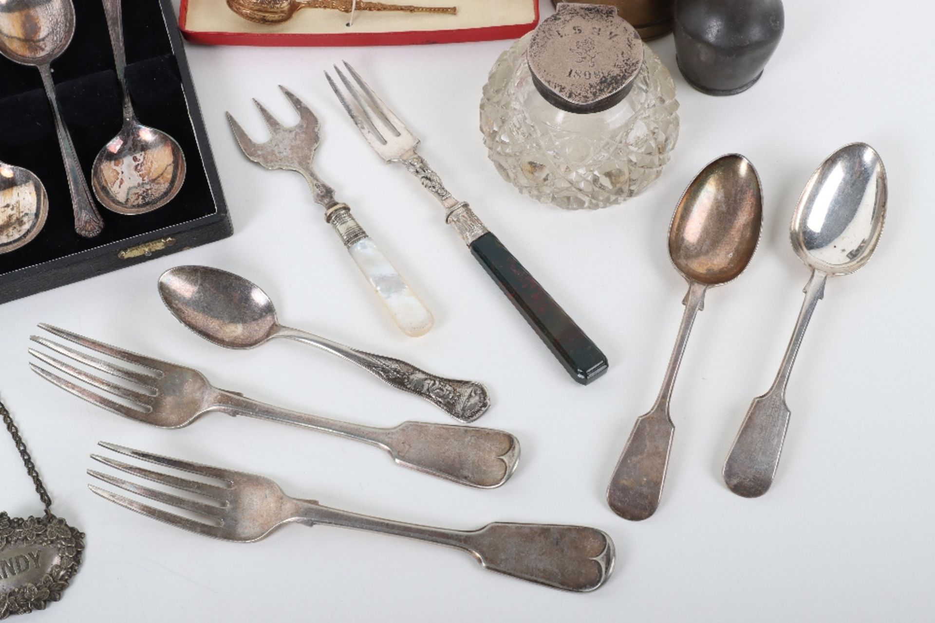 A selection of silver and silver plate - Image 5 of 8