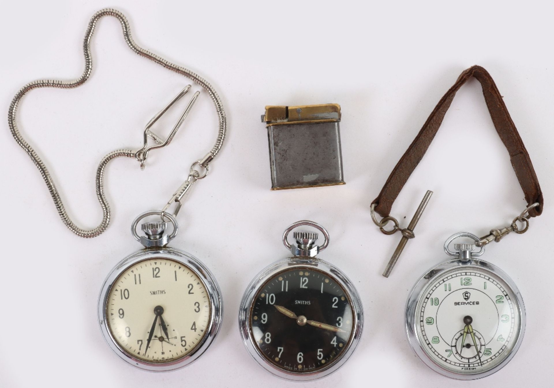 Three pocket watches