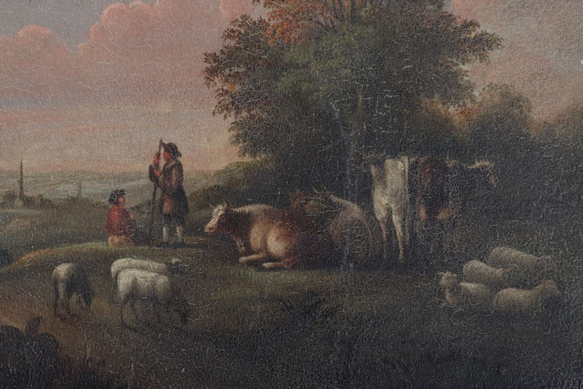 English School, 19th century, oil on board - Image 2 of 2