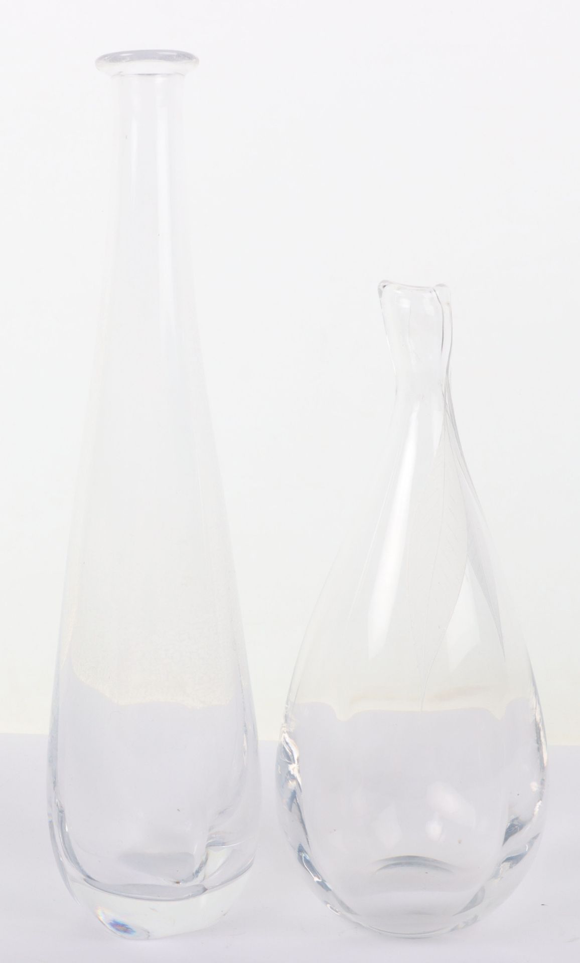 Two Kosta LG glass vases - Image 2 of 4