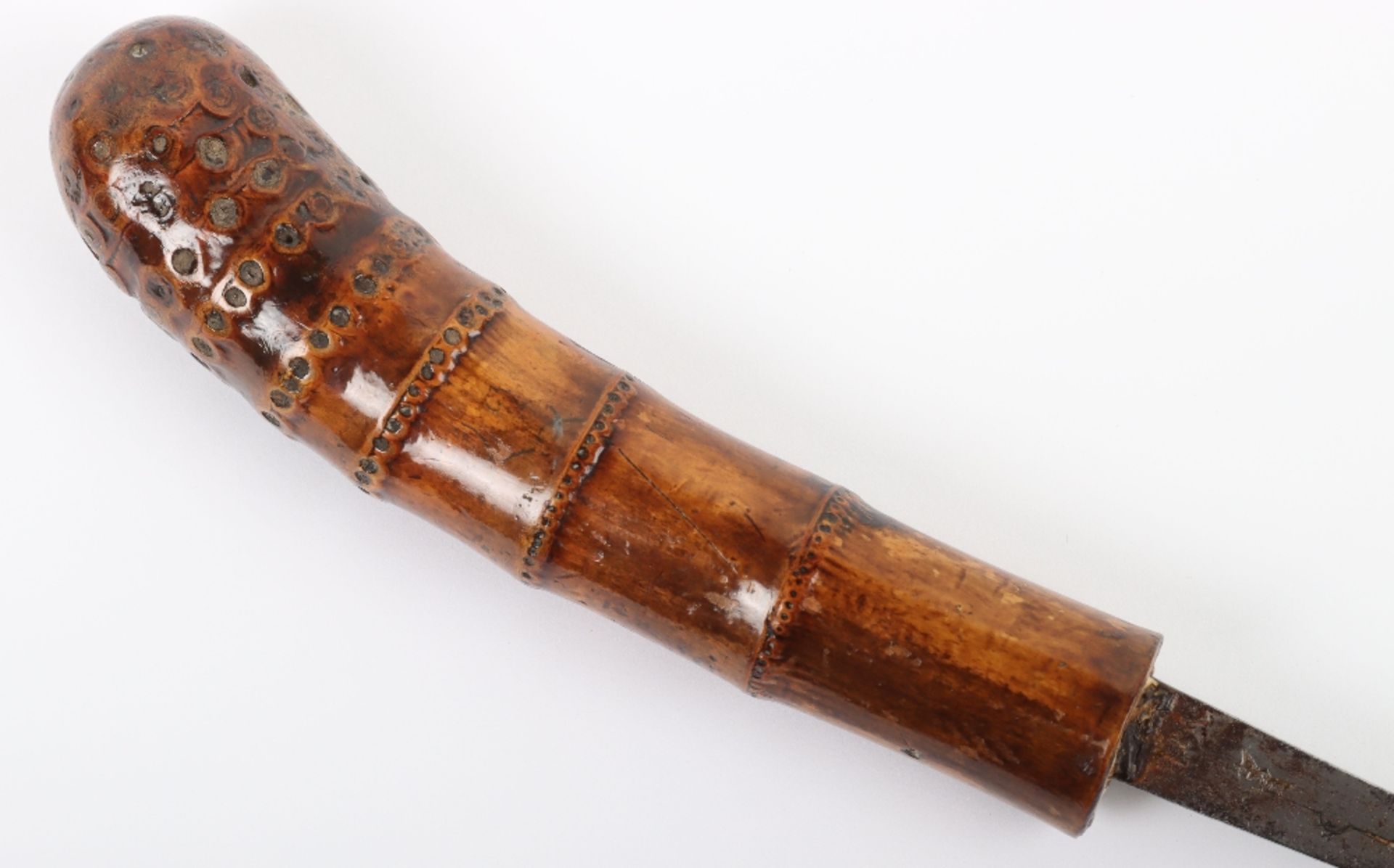 A 19th century bamboo sword stick - Image 6 of 10