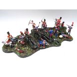 GNM Miniatures Waterloo: The Scots Greys and Gordons reach the Imperial Guard Artillery