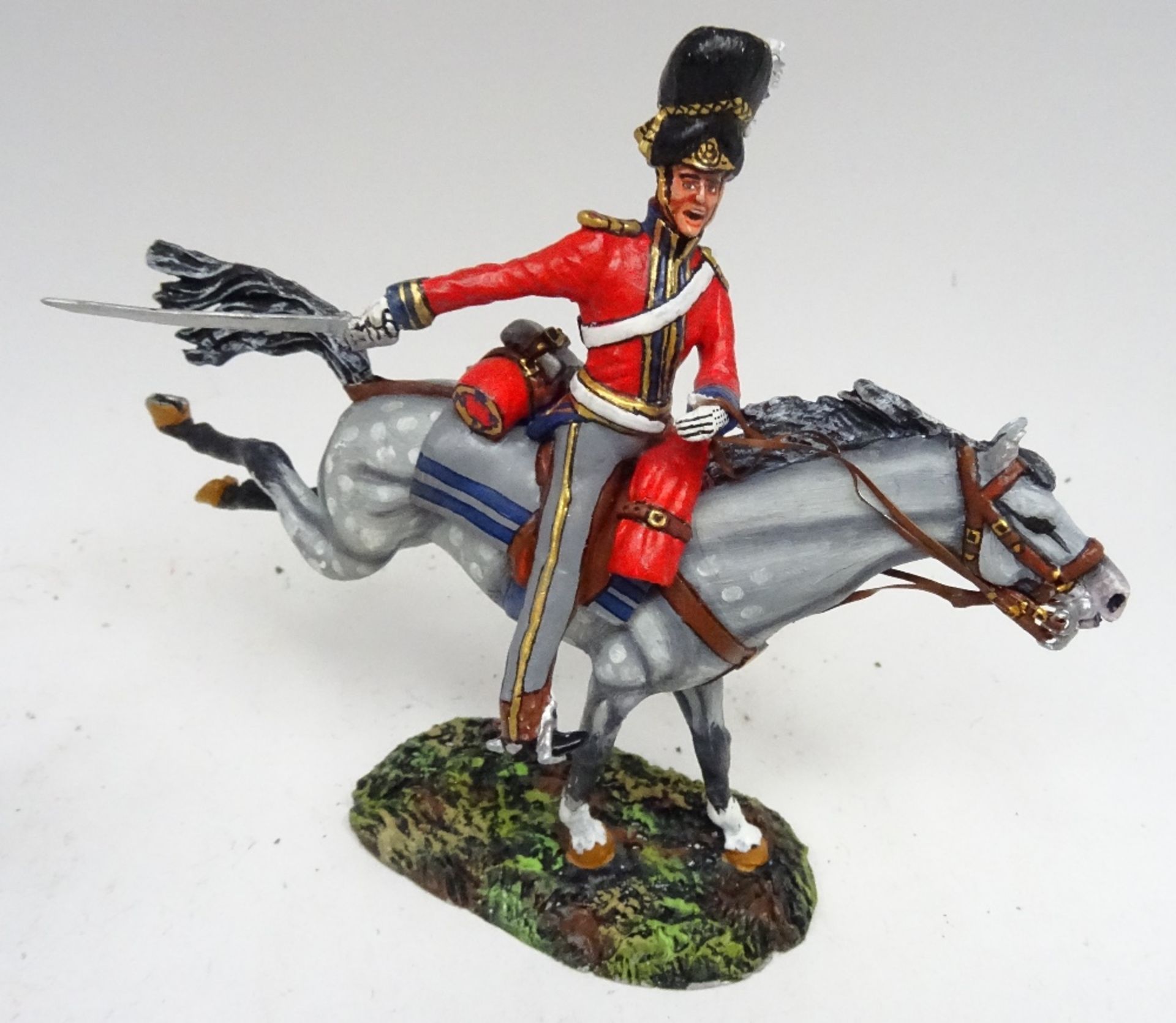 GNM Miniatures Waterloo: The Scots Greys and Gordons reach the Imperial Guard Artillery - Image 17 of 20