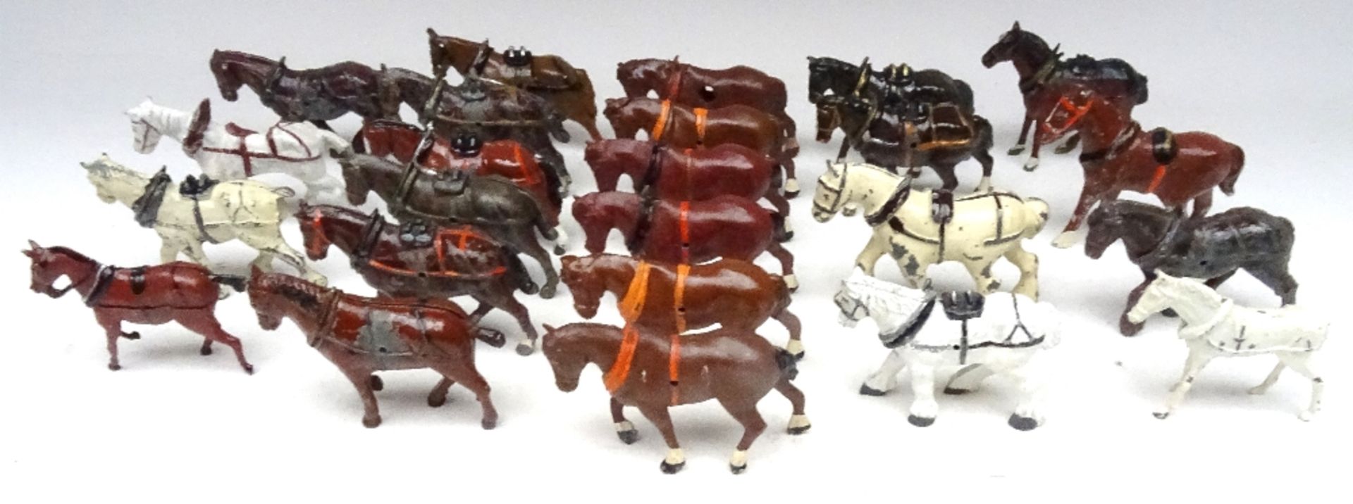 Cart and Field Horses by makers other than Britains