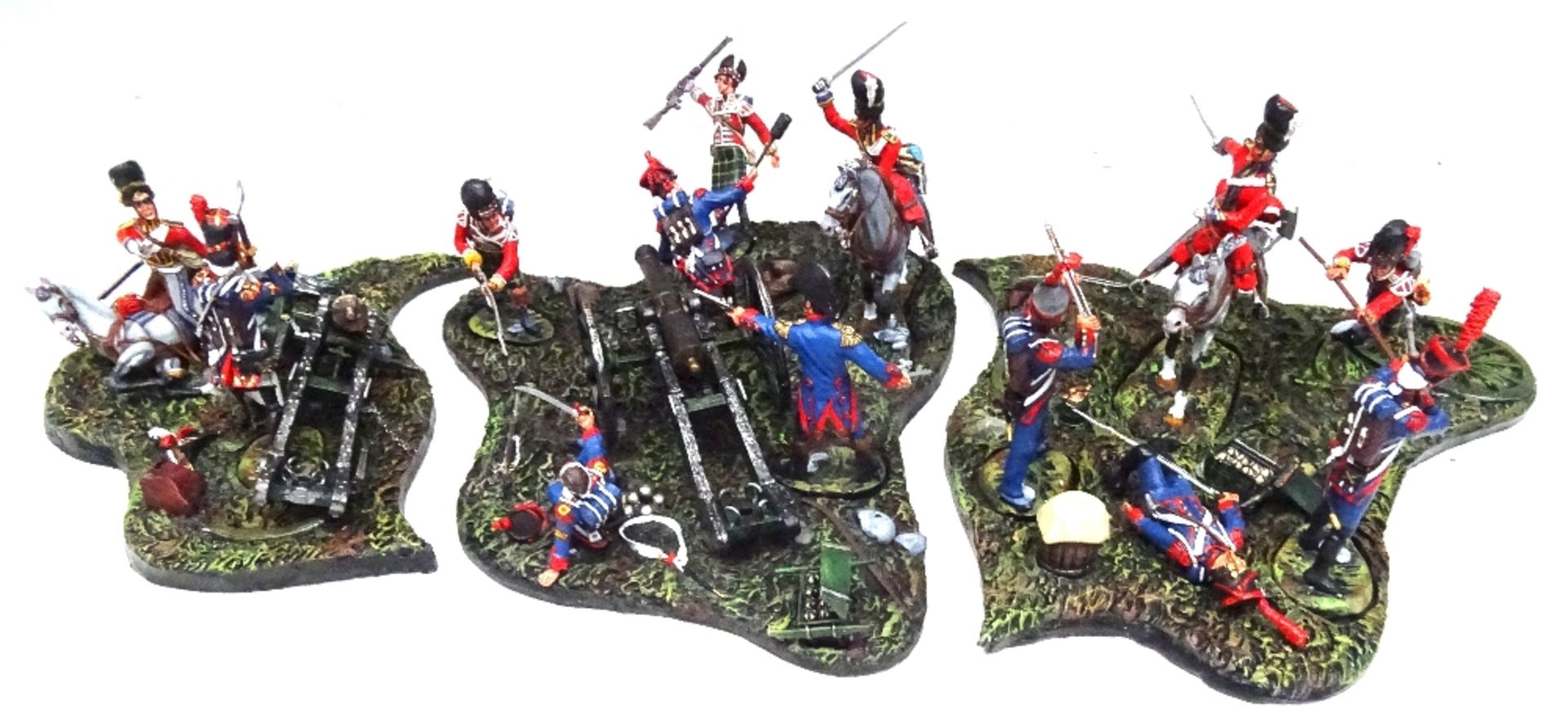 GNM Miniatures Waterloo: The Scots Greys and Gordons reach the Imperial Guard Artillery - Image 12 of 20