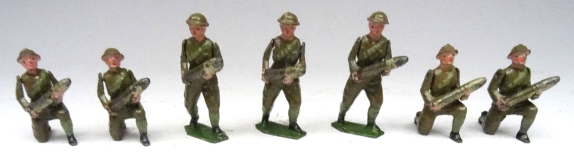 Britains set 1730, Gunners carrying Shells - Image 7 of 8