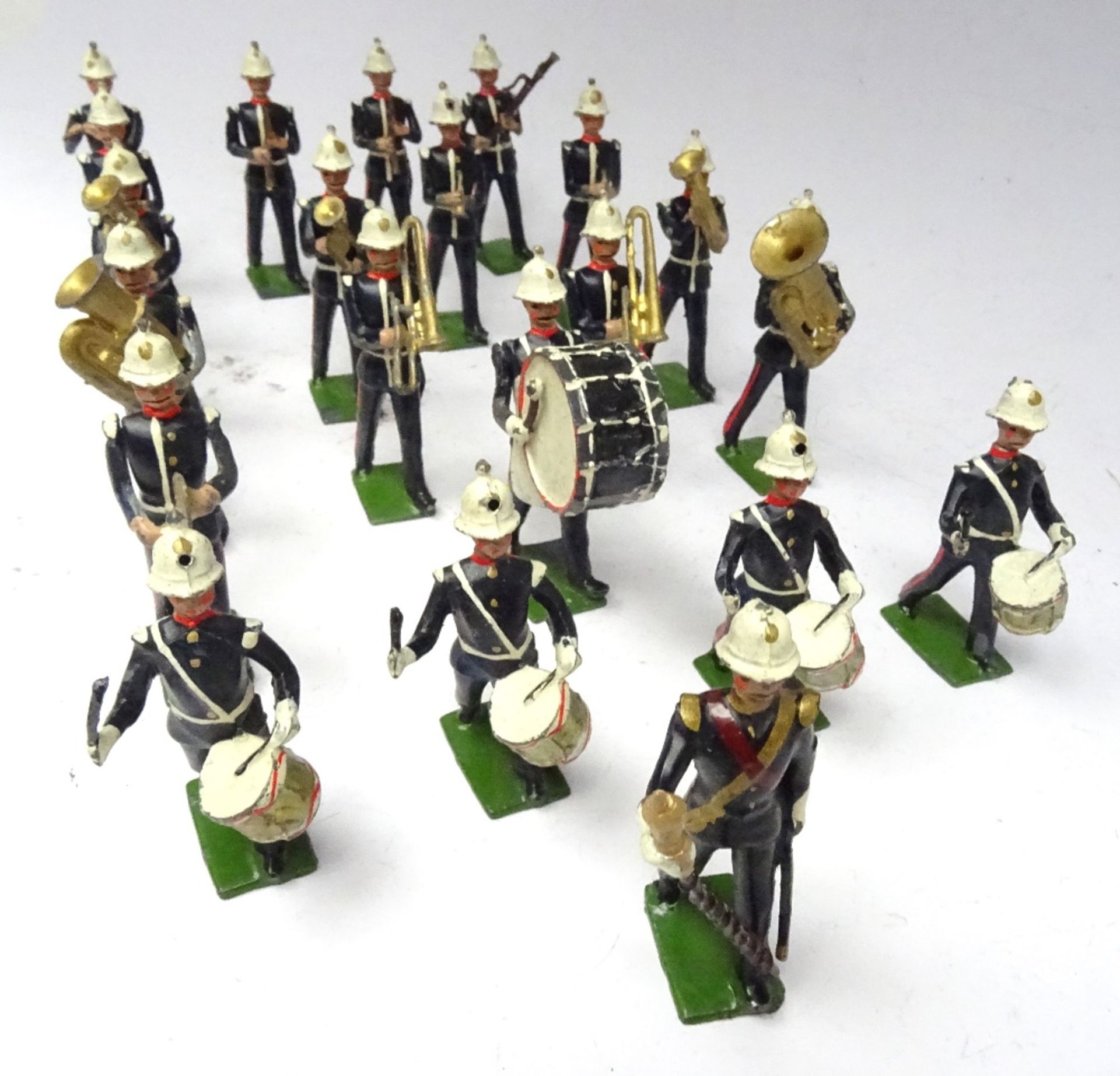 Britains set 1288, Band of the Royal Marines - Image 4 of 6