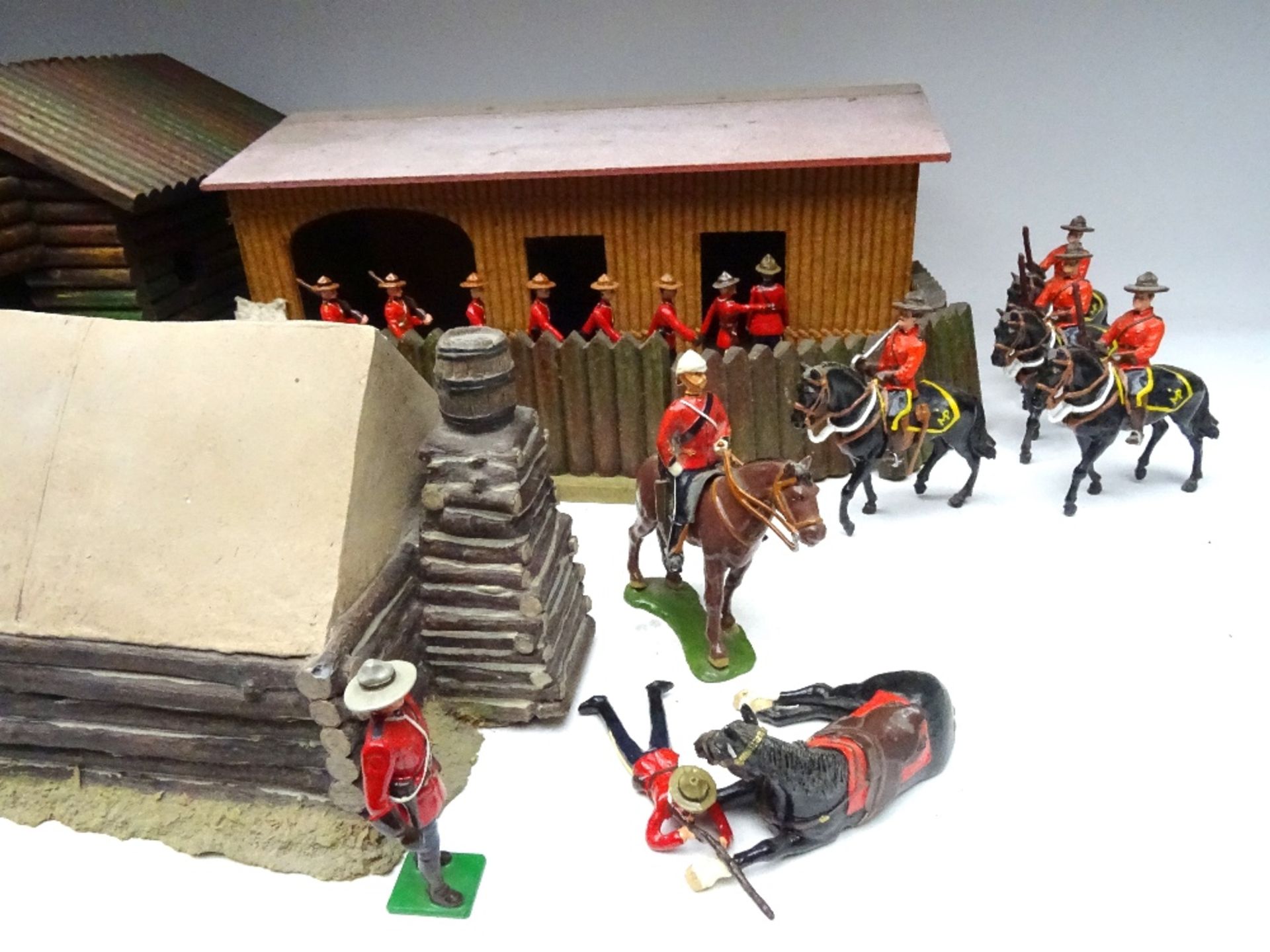 Royal Canadian Mounted Police Outposts, Log Cabins and Stockades - Image 8 of 13