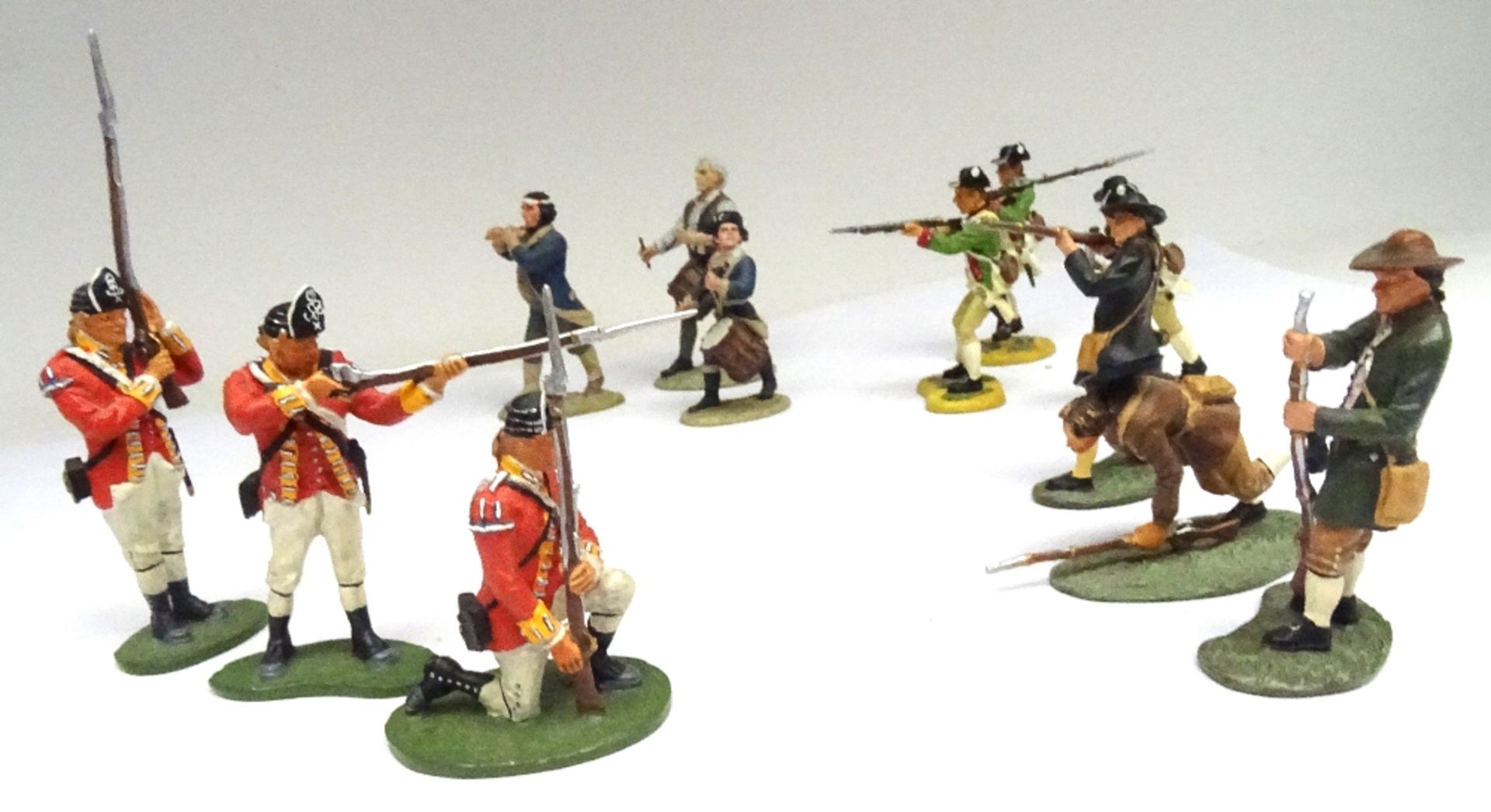 Britains Matte American Revolution set 17221 10th Foot - Image 6 of 9