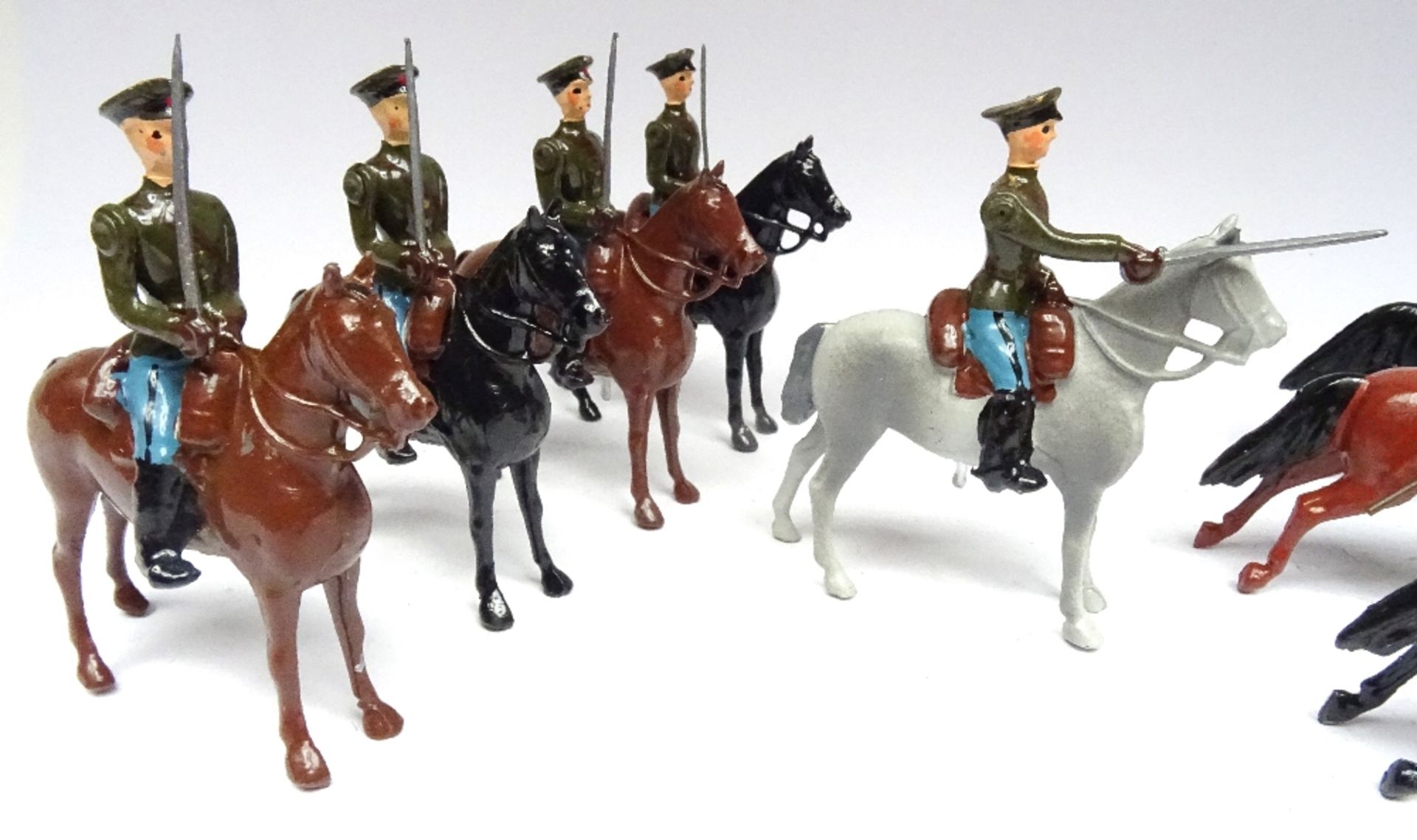 Britains set 136, Russian Cossacks - Image 5 of 9