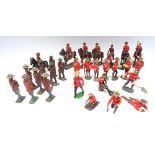 RCMP figures in solid metal, 65 to 75mm scale
