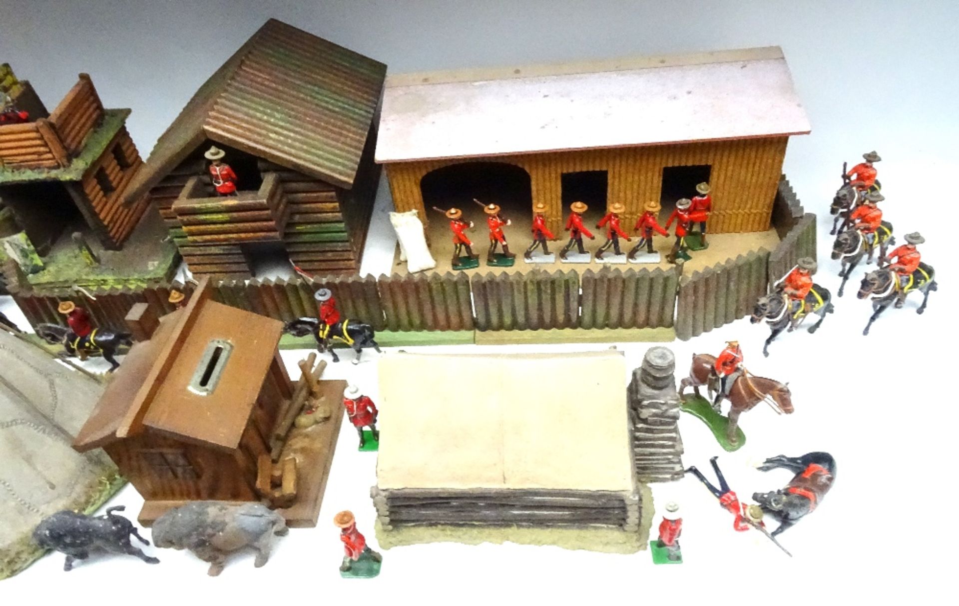 Royal Canadian Mounted Police Outposts, Log Cabins and Stockades - Image 7 of 13