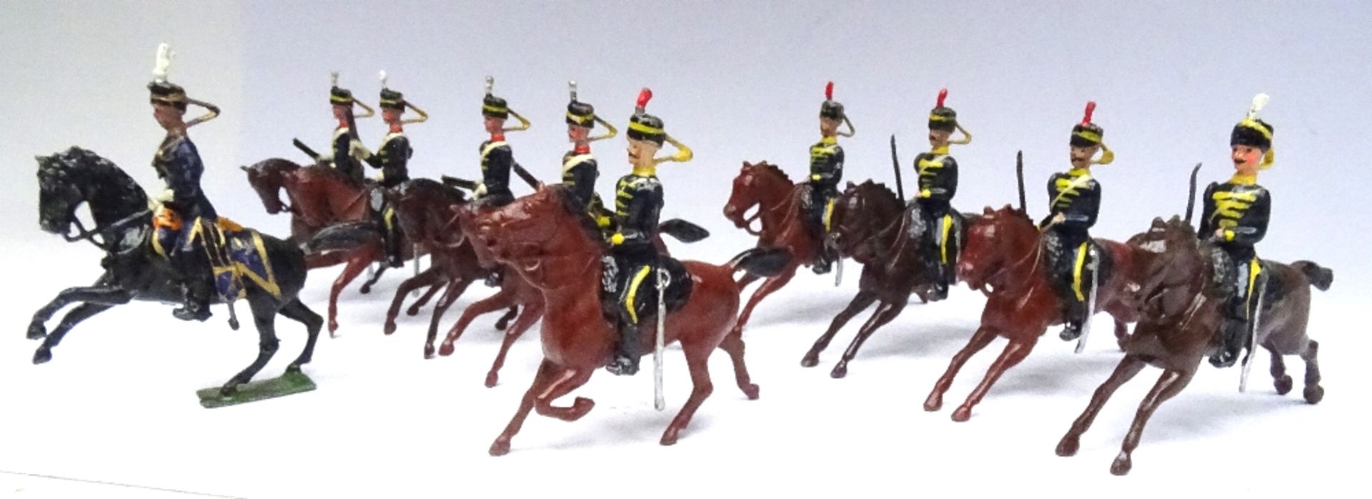 Britains set 8, 4th Hussars - Image 3 of 5