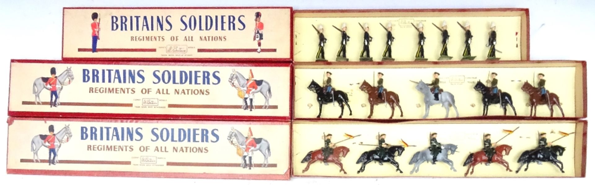 Britains set 136, Russian Cossacks