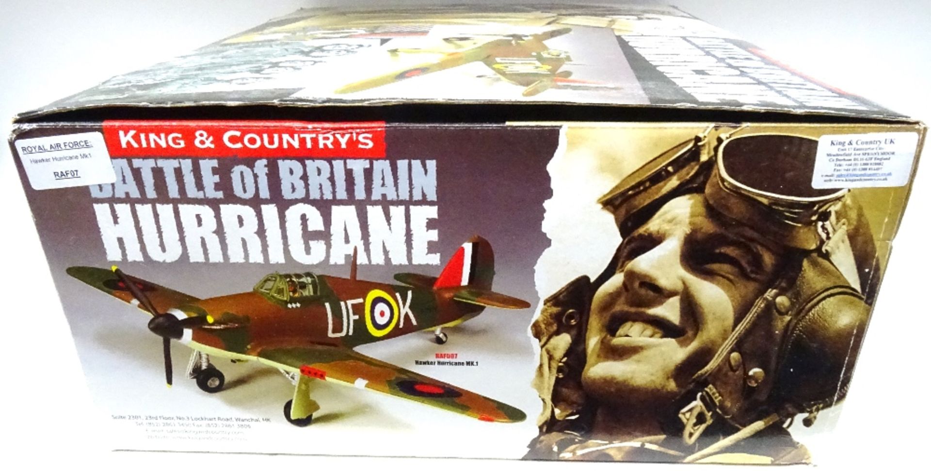 King and Country RAF07 Battle of Britain Hurricane - Image 2 of 8