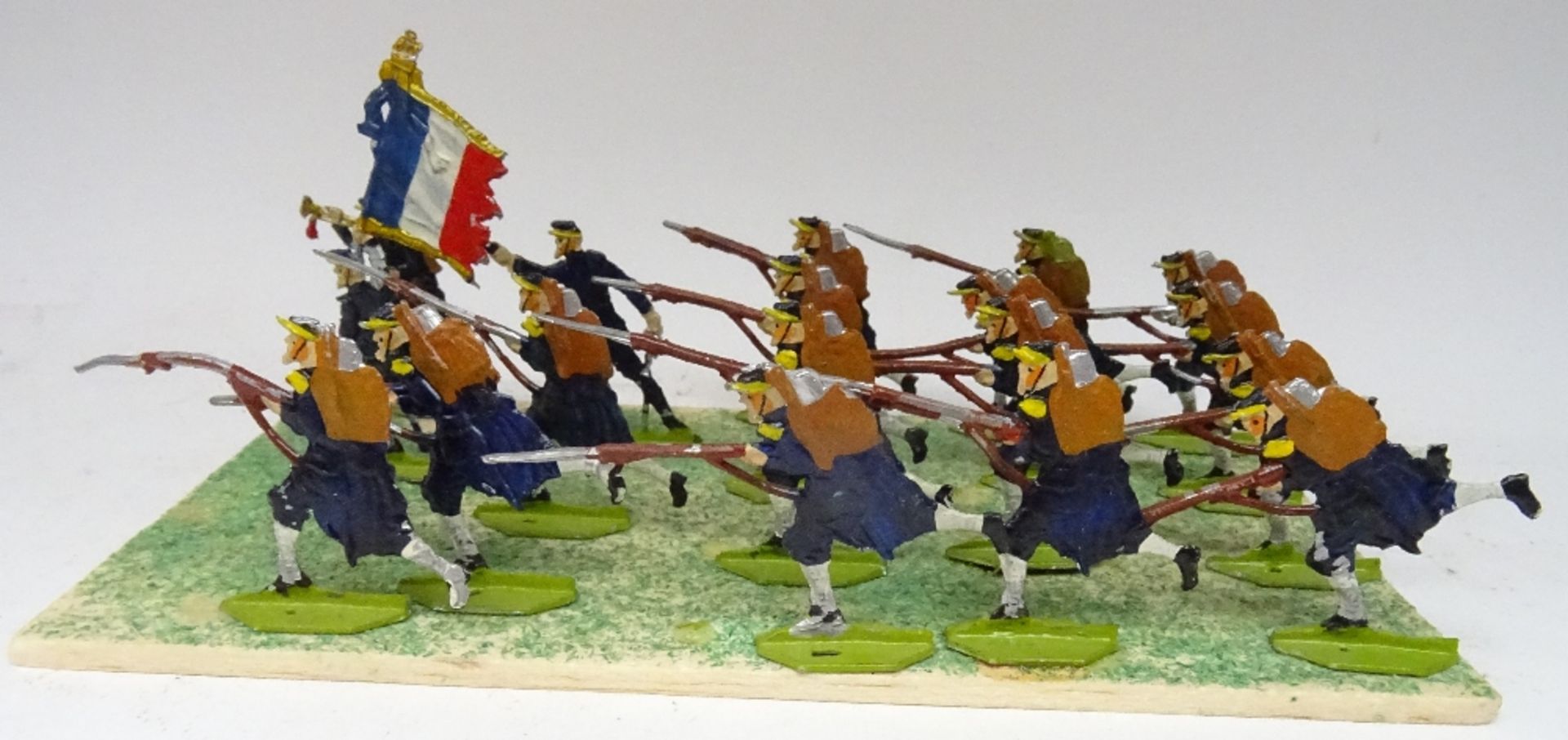 Flat figures, mostly Franco-Prusiian War - Image 3 of 8