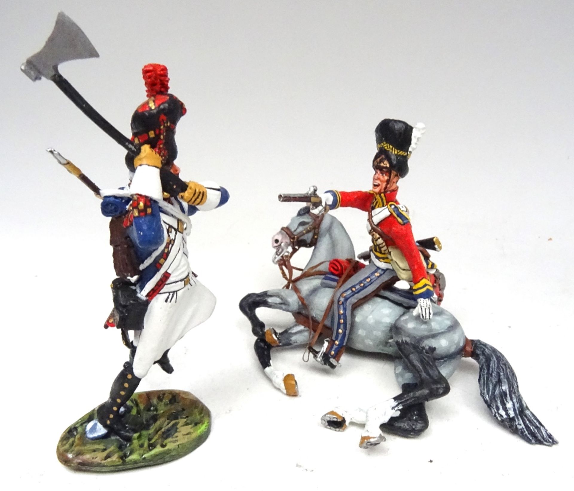 GNM Miniatures Waterloo: The Scots Greys and Gordons reach the Imperial Guard Artillery - Image 19 of 20