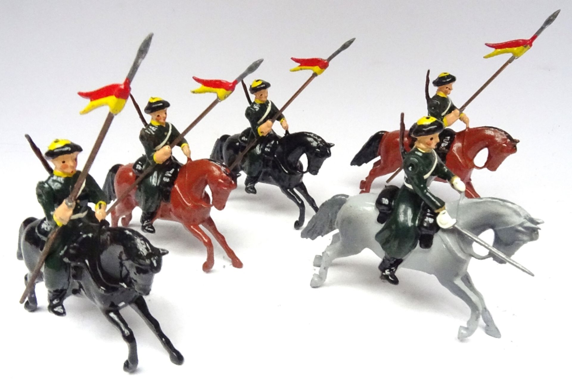 Britains set 136, Russian Cossacks - Image 4 of 9