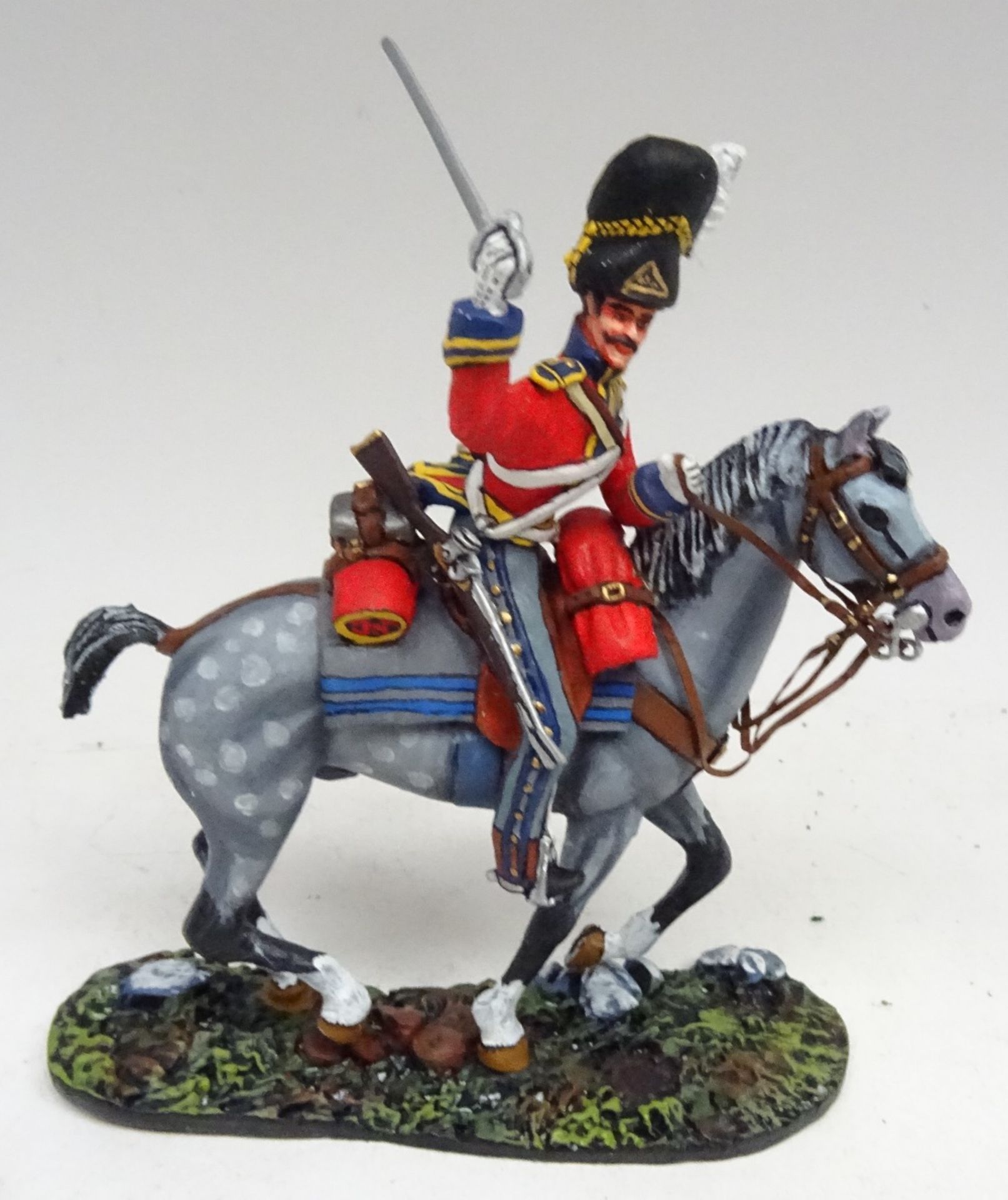 GNM Miniatures Waterloo: The Scots Greys and Gordons reach the Imperial Guard Artillery - Image 18 of 20