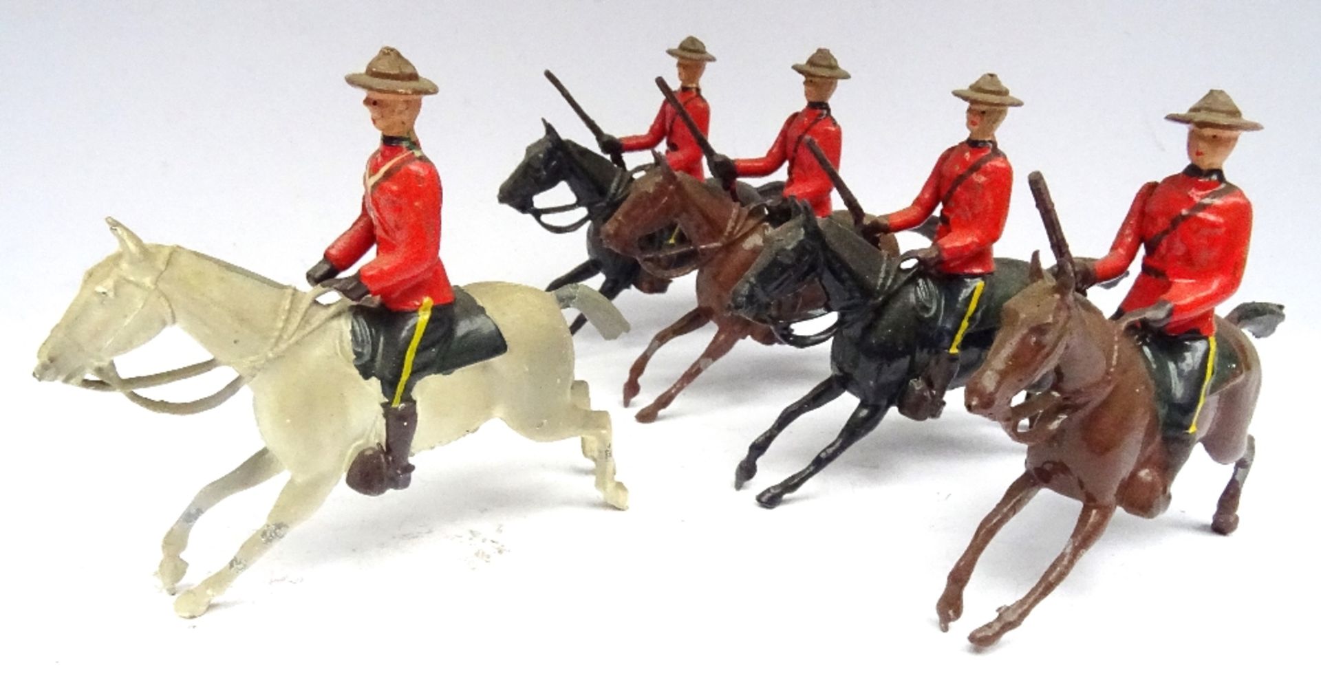 Britains Canadian sets 1349, RCMP mounted - Image 3 of 5