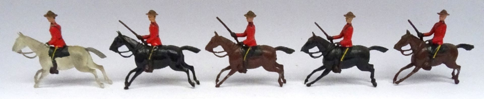 Britains Canadian sets 1349, RCMP mounted - Image 2 of 5