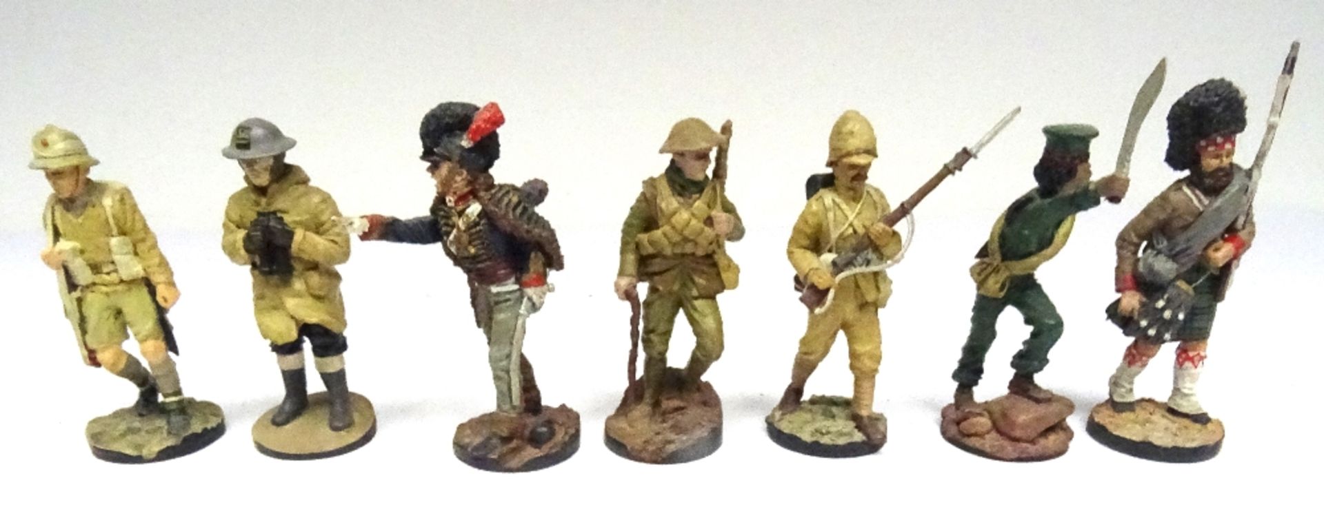 Franklin Mint The Fighting Men of the British Empire - Image 3 of 7