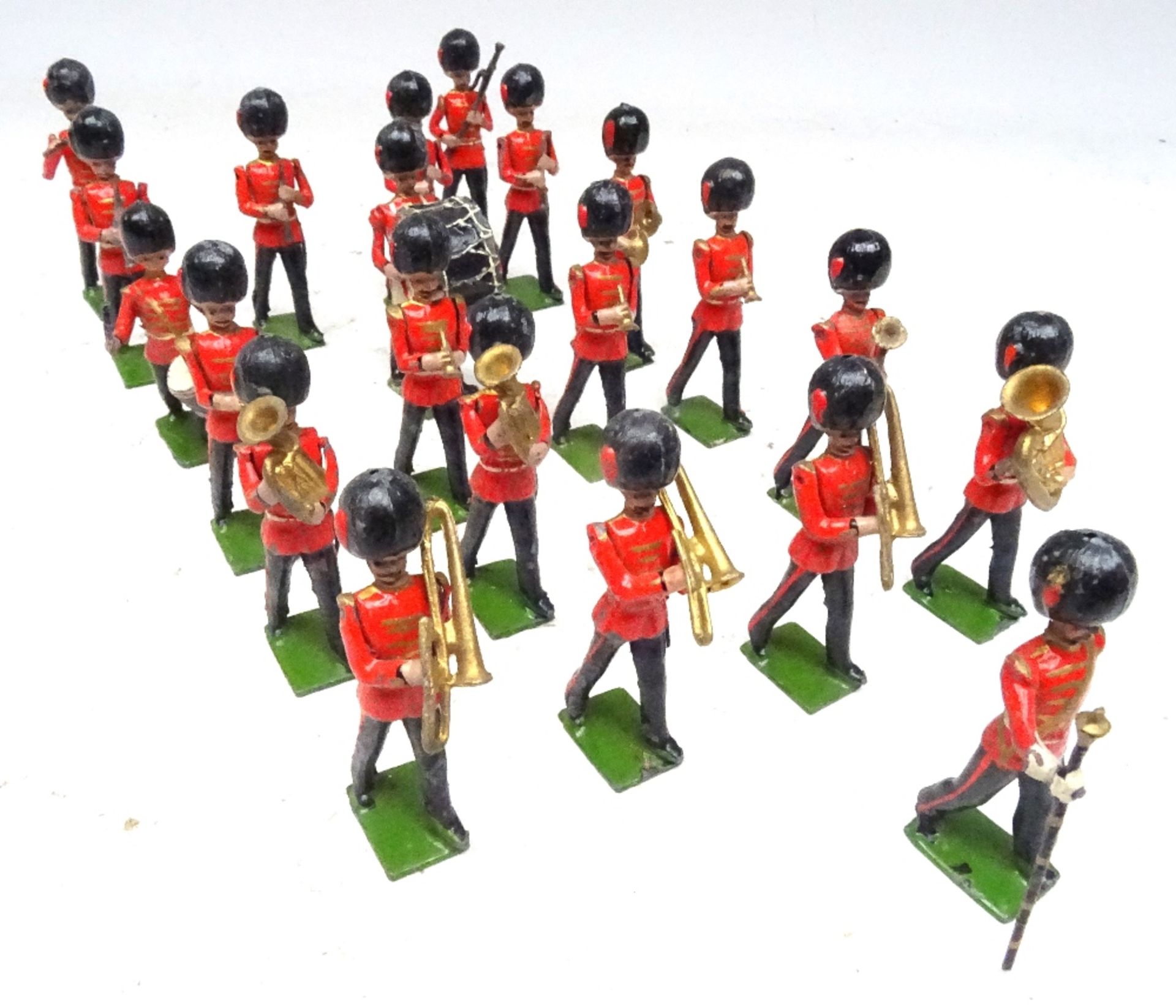 Britains set 37, Band of the Coldstream Guards - Image 2 of 4