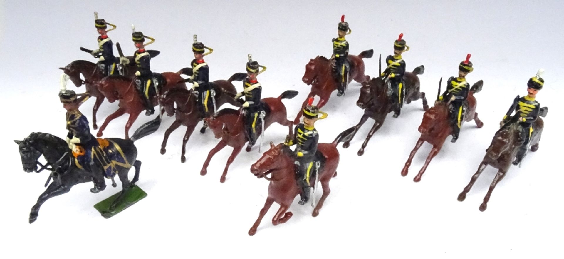 Britains set 8, 4th Hussars - Image 2 of 5