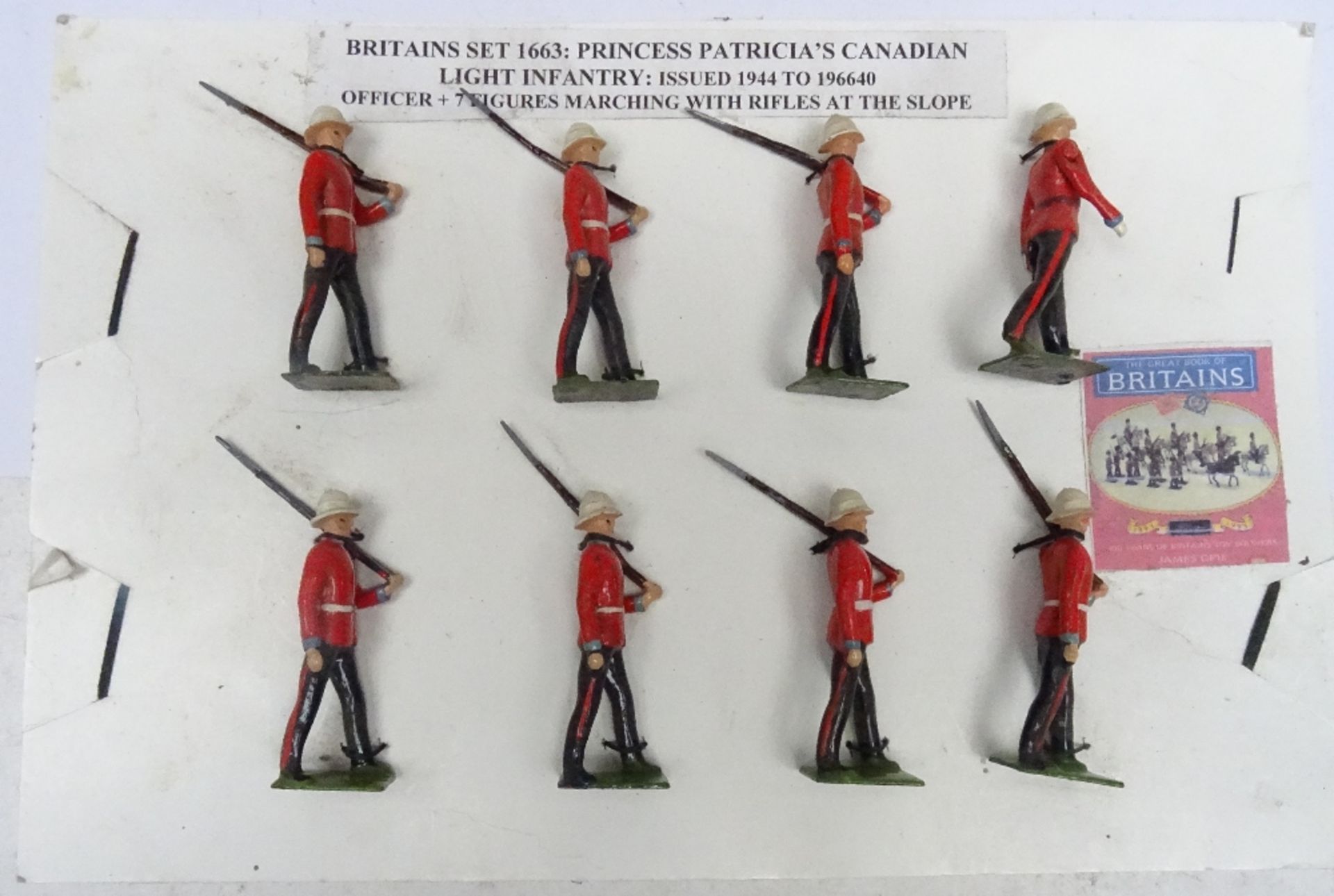 Britains Canadian sets 1349, RCMP mounted - Image 5 of 5