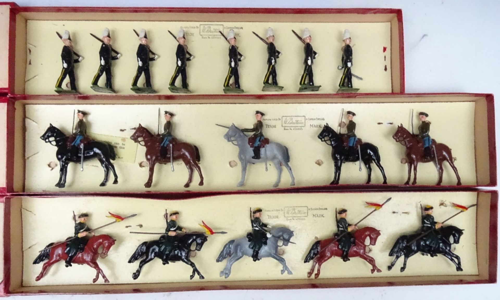 Britains set 136, Russian Cossacks - Image 2 of 9